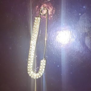 Sparkley safety pin
